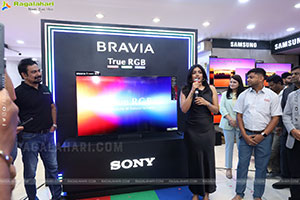 New Sony Bravia True RGB TV Launch at Bajaj Electronics