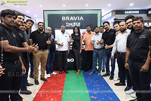 New Sony Bravia True RGB TV Launch at Bajaj Electronics