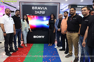 New Sony Bravia True RGB TV Launch at Bajaj Electronics