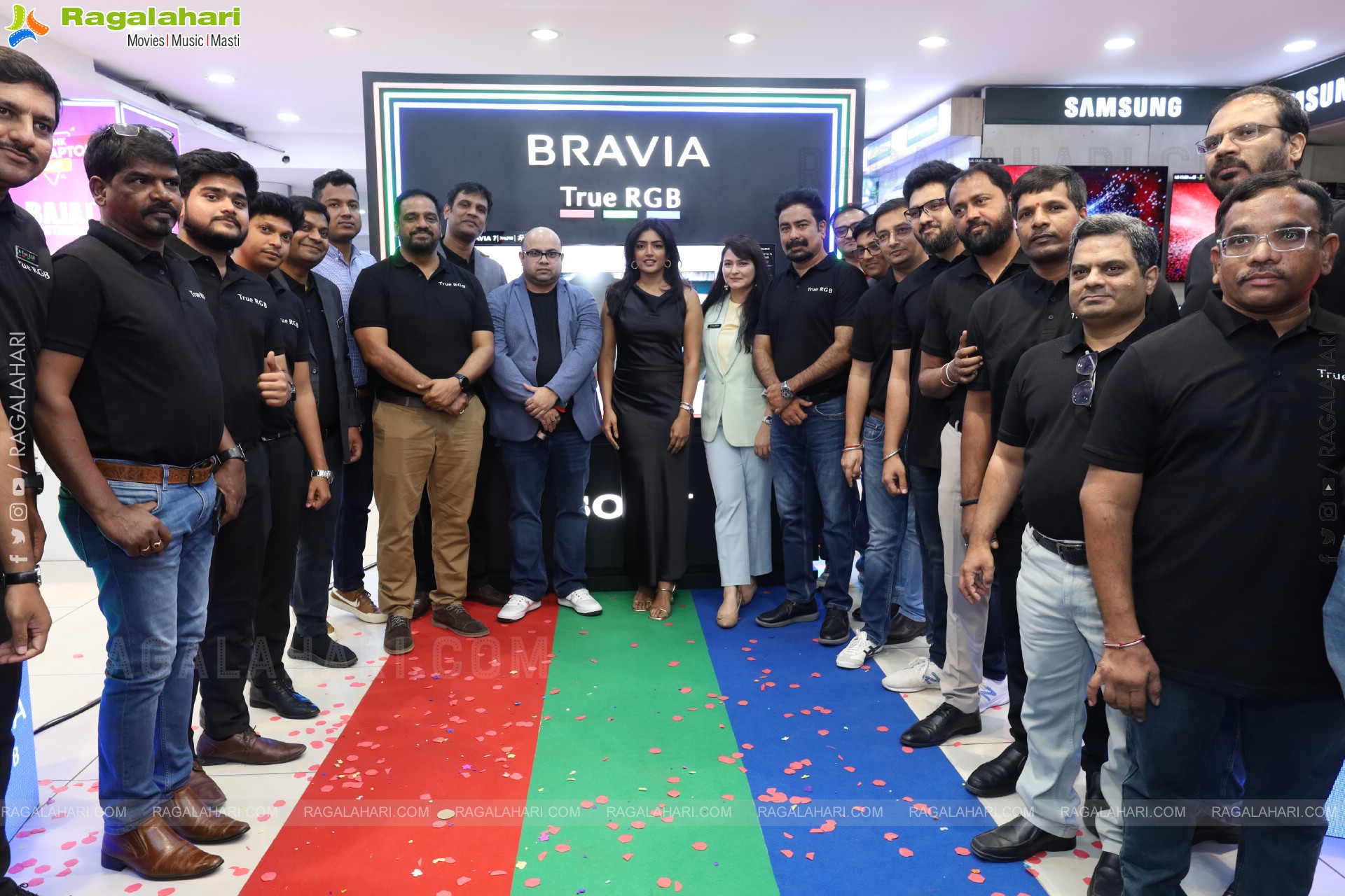 New Sony Bravia True RGB TV Launch at Bajaj Electronics, Hyderabad