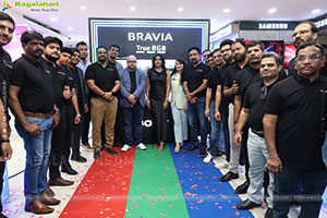 New Sony Bravia True RGB TV Launch at Bajaj Electronics