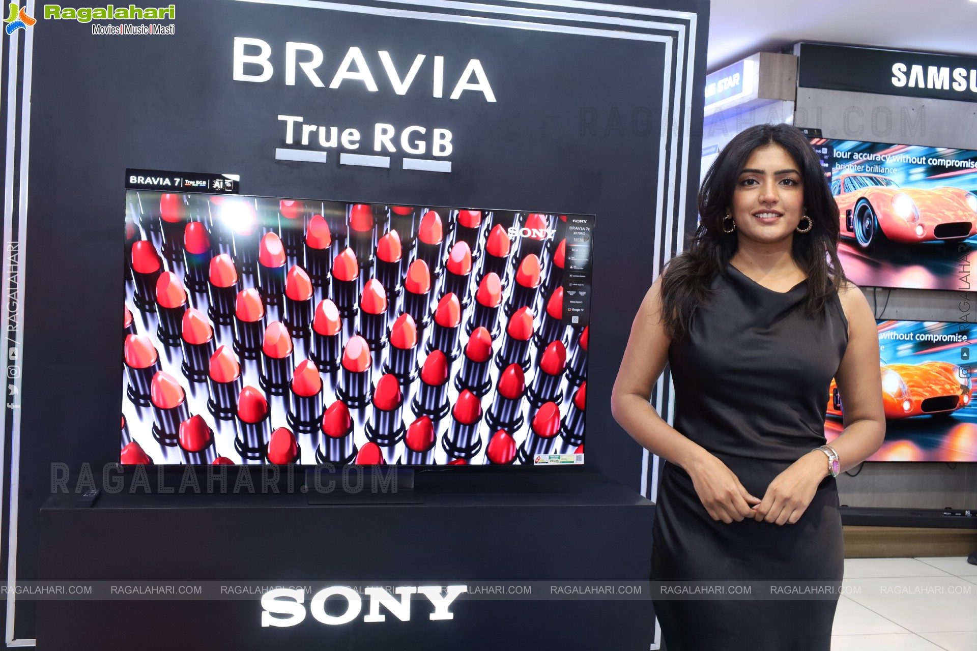 New Sony Bravia True RGB TV Launch at Bajaj Electronics, Hyderabad