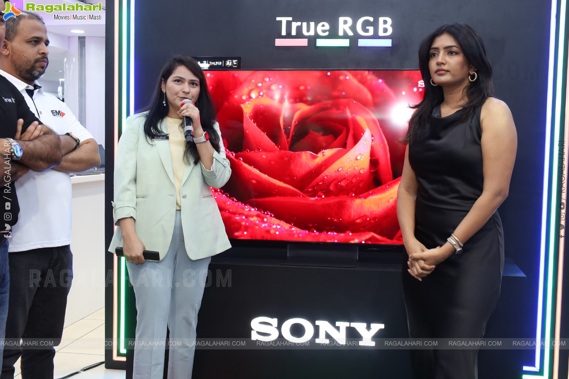 New Sony Bravia True RGB TV Launch at Bajaj Electronics, Hyderabad