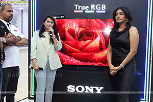 New Sony Bravia True RGB TV Launch at Bajaj Electronics