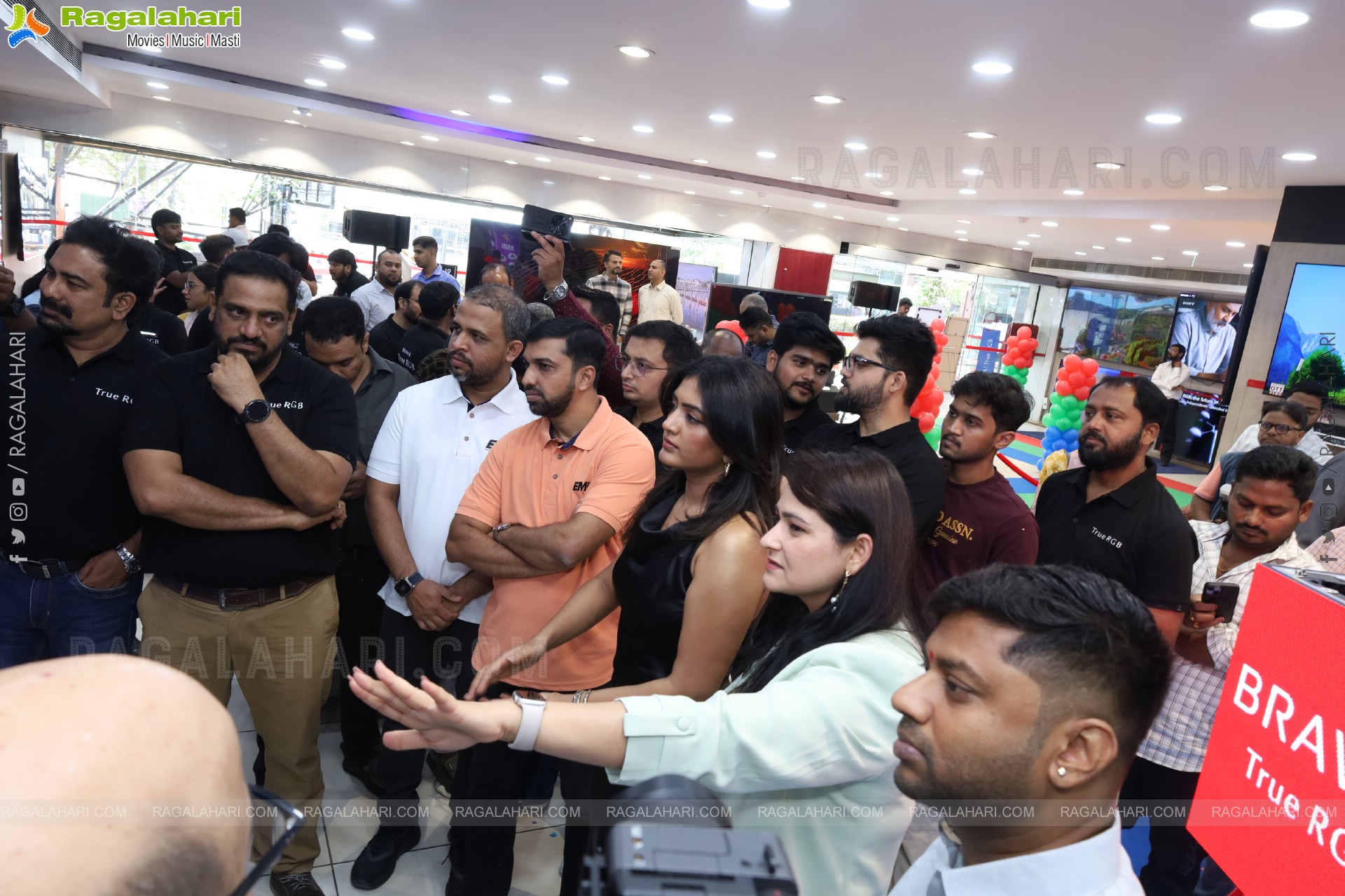 New Sony Bravia True RGB TV Launch at Bajaj Electronics, Hyderabad