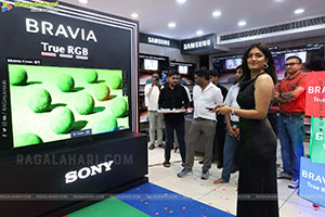 New Sony Bravia True RGB TV Launch at Bajaj Electronics