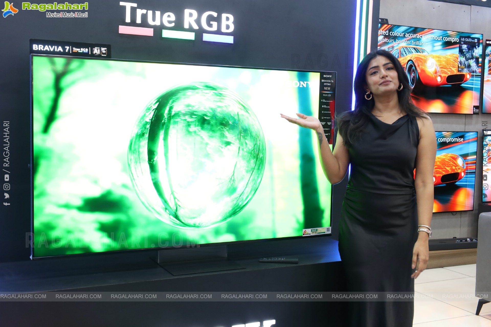 New Sony Bravia True RGB TV Launch at Bajaj Electronics, Hyderabad