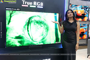 New Sony Bravia True RGB TV Launch at Bajaj Electronics