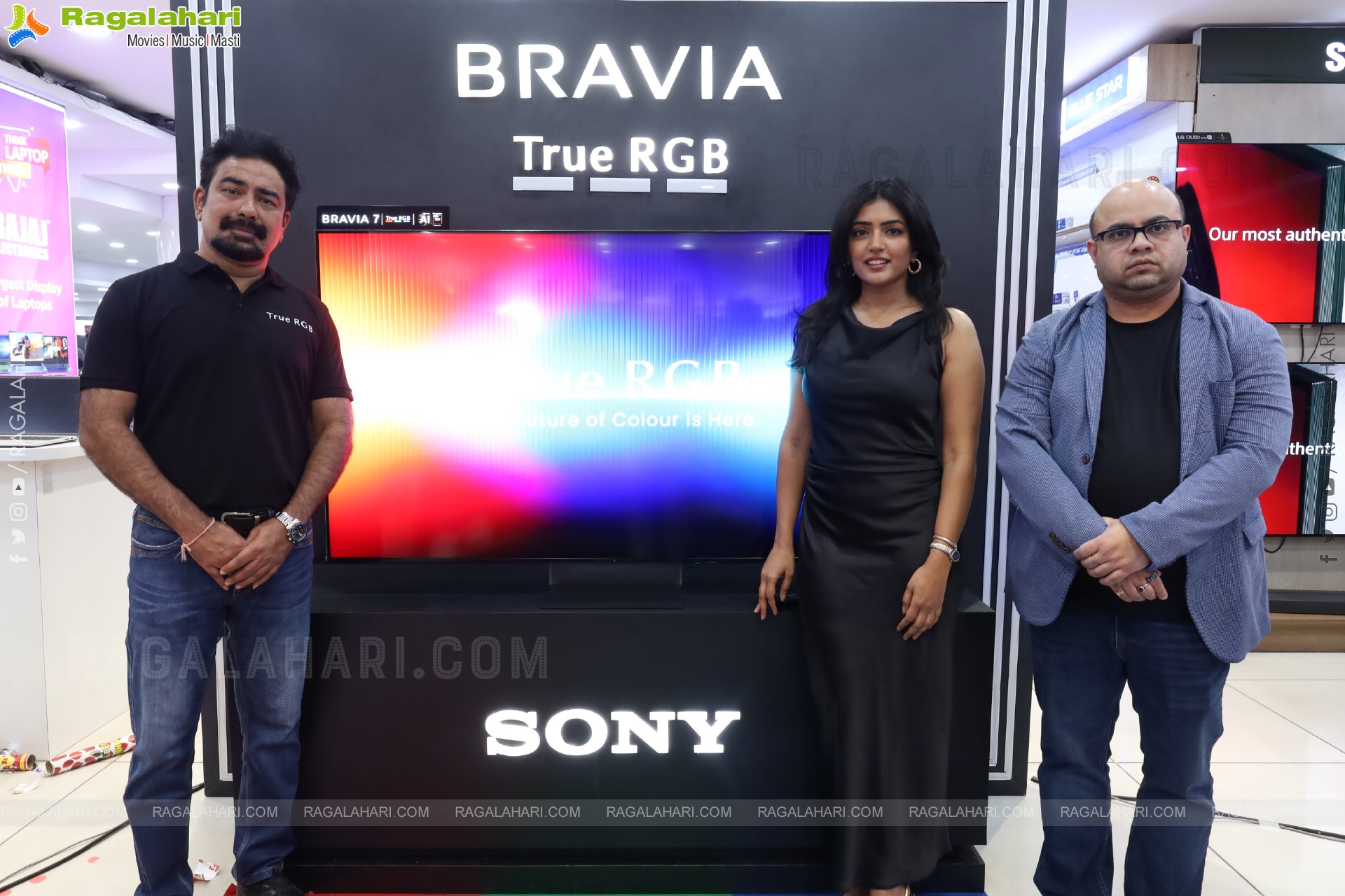 New Sony Bravia True RGB TV Launch at Bajaj Electronics, Hyderabad