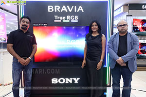 New Sony Bravia True RGB TV Launch at Bajaj Electronics