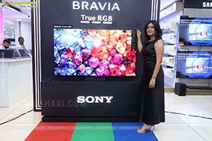 New Sony Bravia True RGB TV Launch at Bajaj Electronics