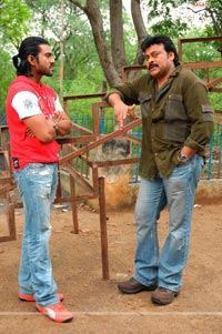 Magadheera Working Stills