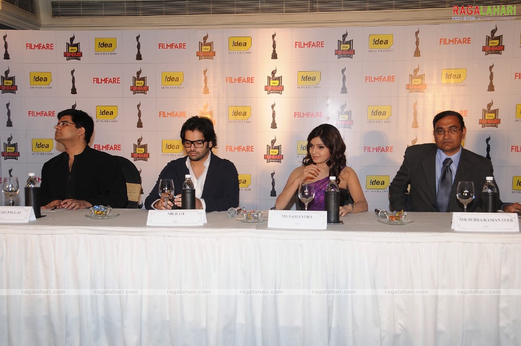 57th Idea Filmfare Awards Press Meet