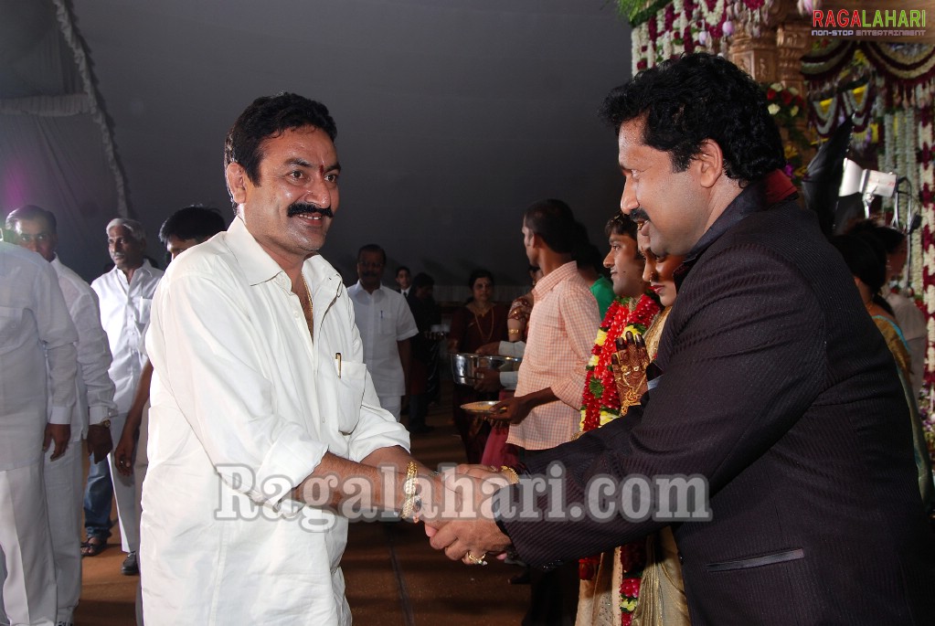 Minister Mukesh Goud Son Vishal Marriage