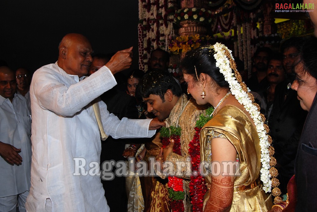 Minister Mukesh Goud Son Vishal Marriage