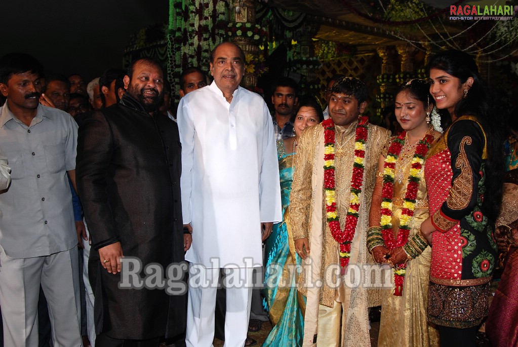 Minister Mukesh Goud Son Vishal Marriage