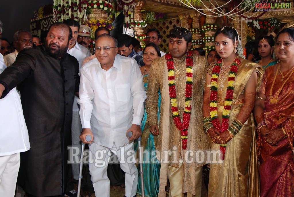 Minister Mukesh Goud Son Vishal Marriage