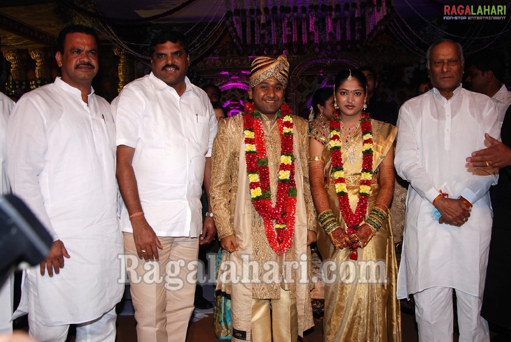 Minister Mukesh Goud Son Vishal Marriage