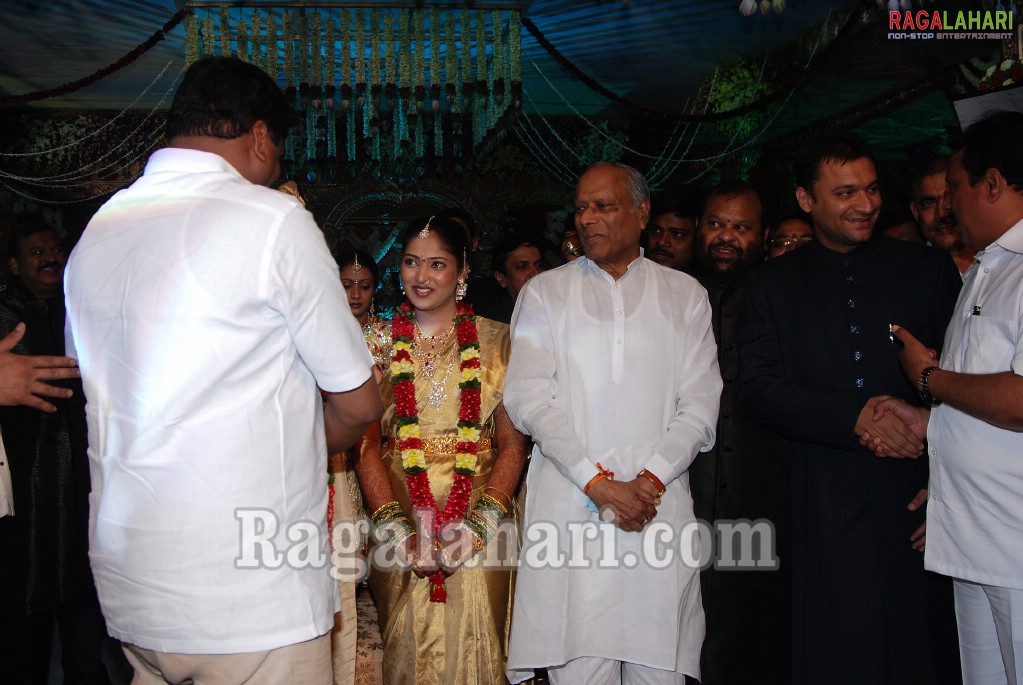 Minister Mukesh Goud Son Vishal Marriage