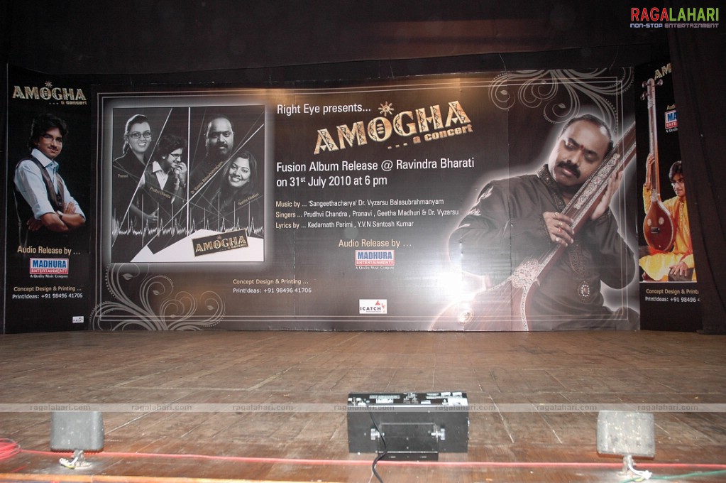 Amogha Fusion Album Release @ Ravindra Bharathi, Hyd