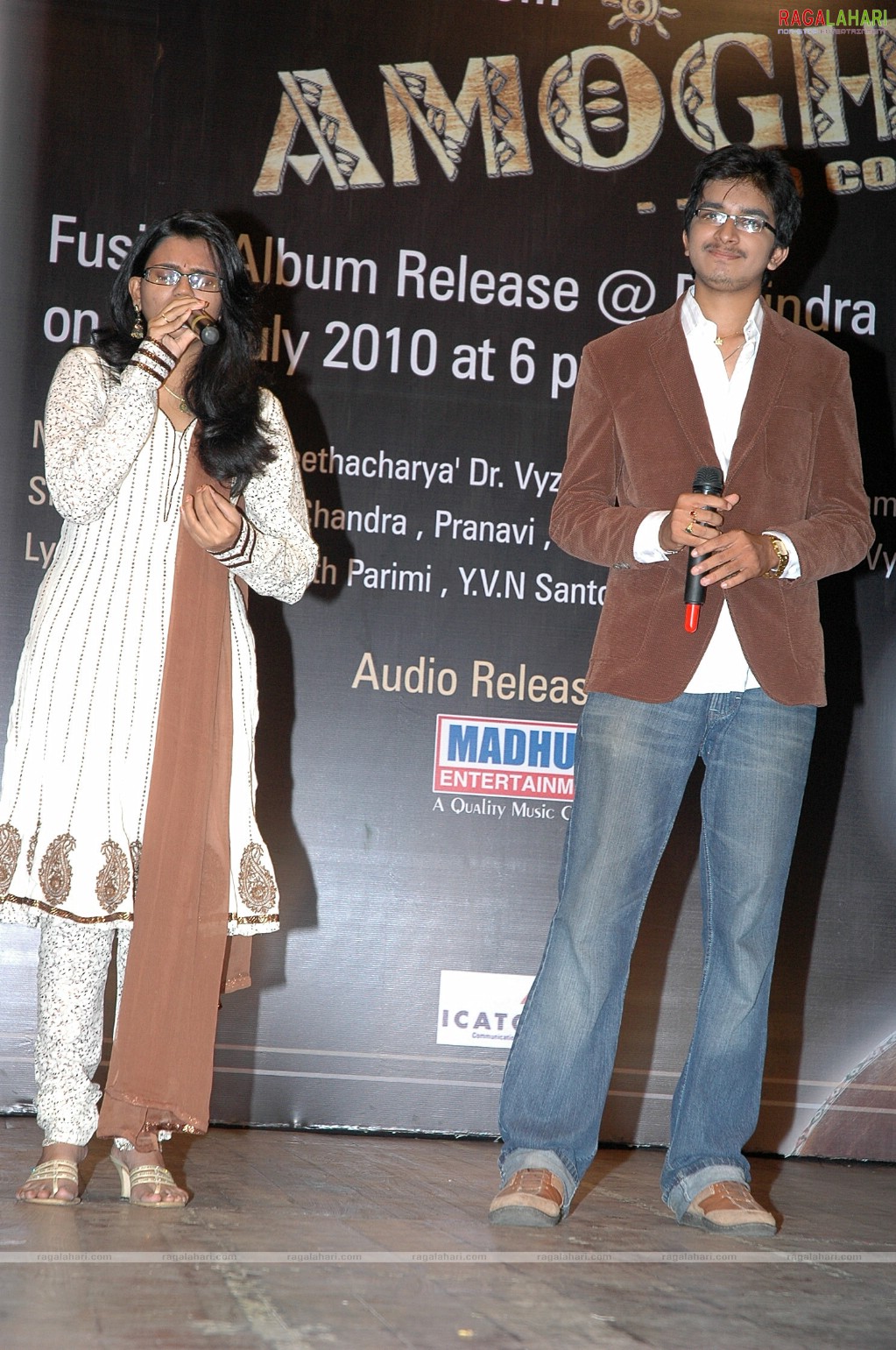 Amogha Fusion Album Release @ Ravindra Bharathi, Hyd