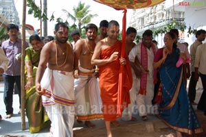 Chinna Jiyar Swamy at Srinagar Venkateswara Swamy Temple