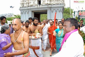 Chinna Jiyar Swamy at Srinagar Venkateswara Swamy Temple