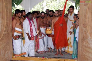 Chinna Jiyar Swamy at Srinagar Venkateswara Swamy Temple