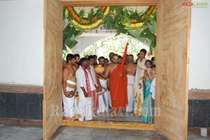 Chinna Jiyar Swamy at Srinagar Venkateswara Swamy Temple