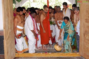 Chinna Jiyar Swamy at Srinagar Venkateswara Swamy Temple