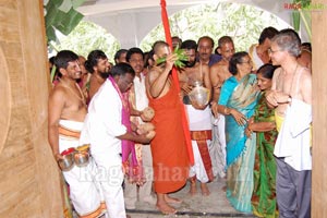 Chinna Jiyar Swamy at Srinagar Venkateswara Swamy Temple