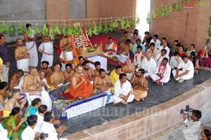 Chinna Jiyar Swamy at Srinagar Venkateswara Swamy Temple