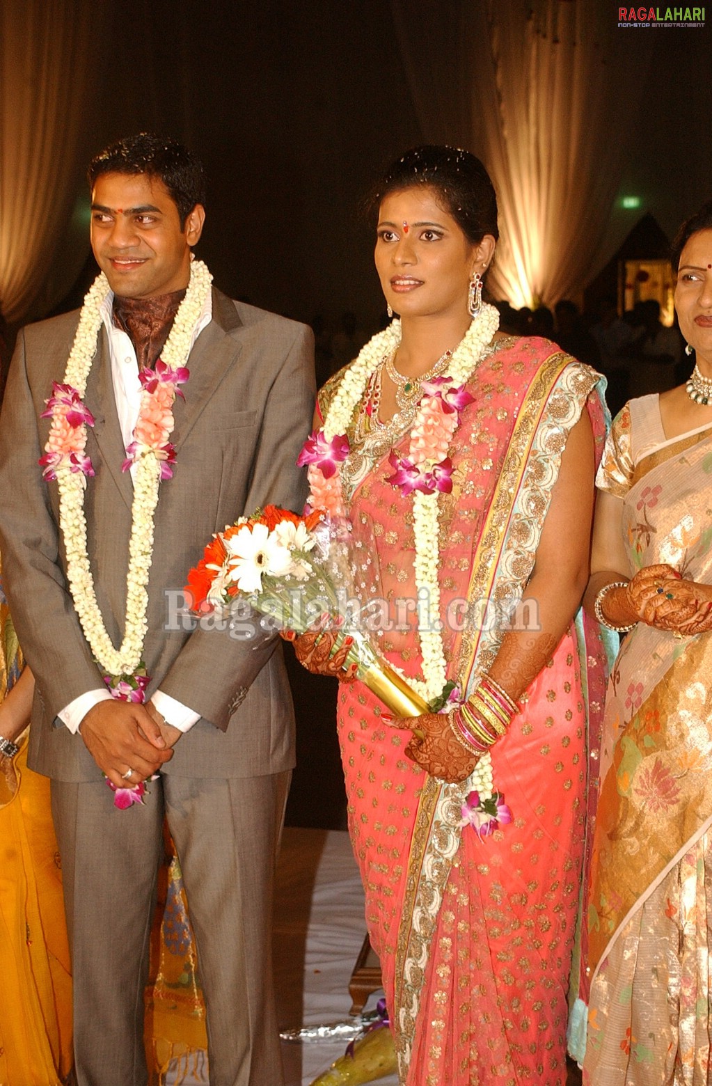 DK Aruna's Daughter Snigdha Engagement