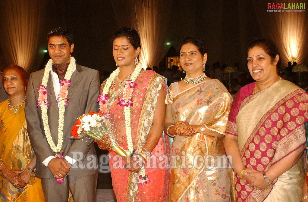 DK Aruna's Daughter Snigdha Engagement