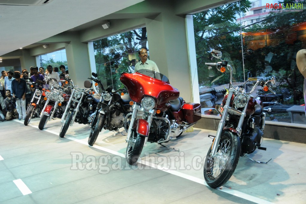 NTR @ Harley Davidson Motors Launch, Hyd