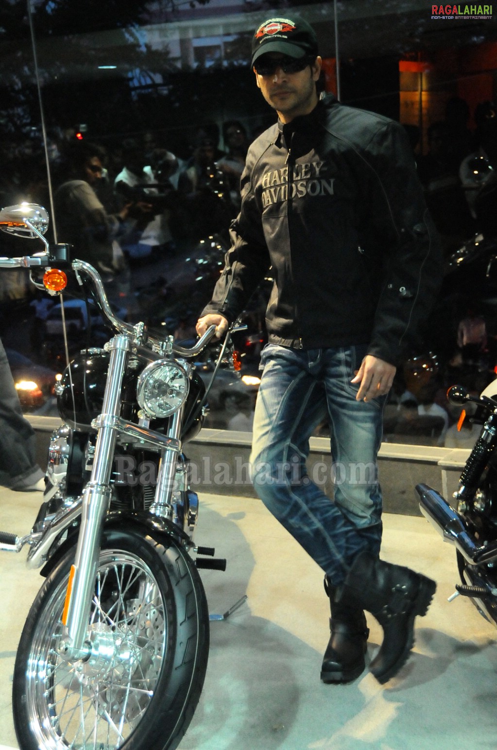 NTR @ Harley Davidson Motors Launch, Hyd