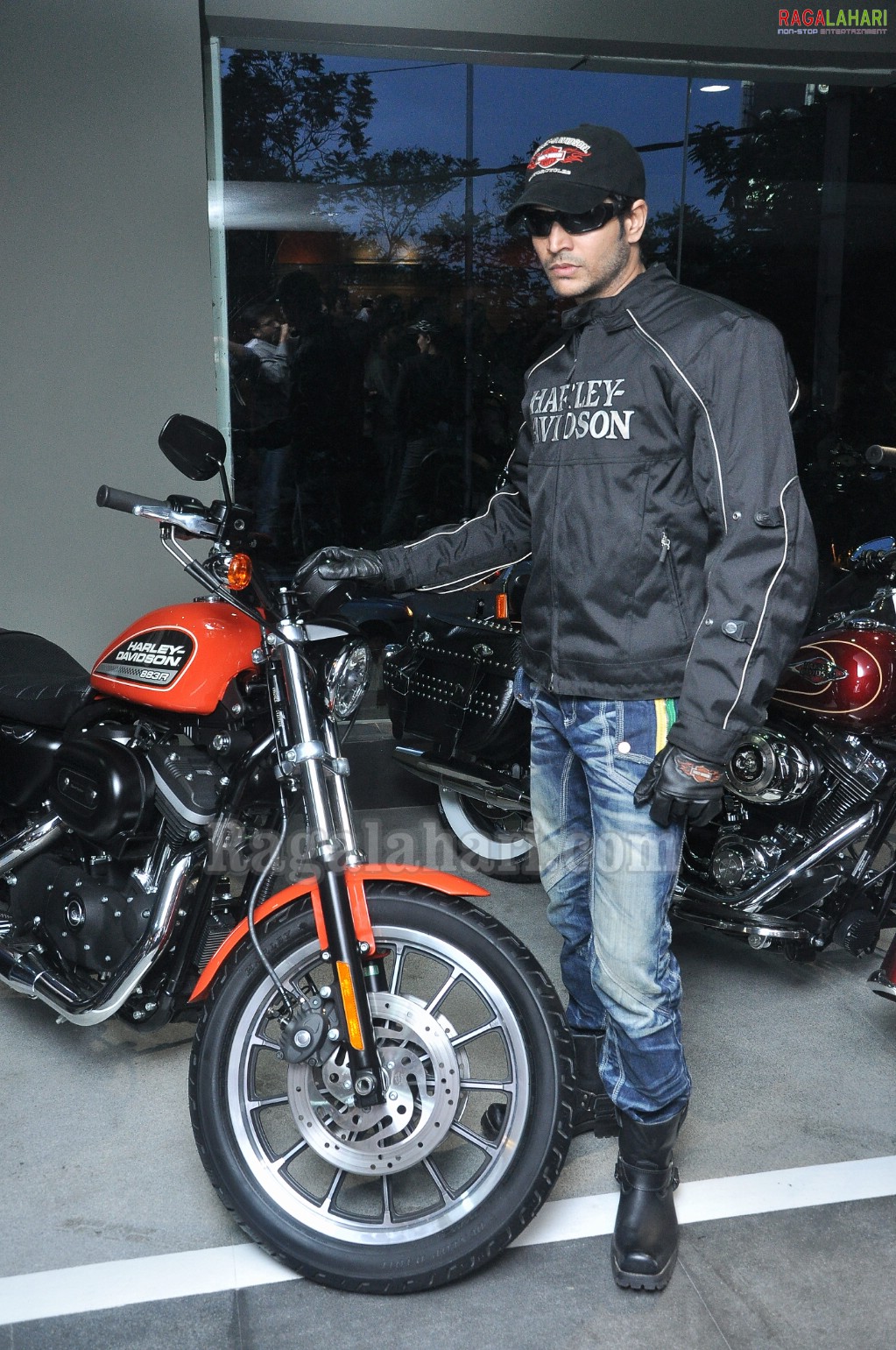 NTR @ Harley Davidson Motors Launch, Hyd