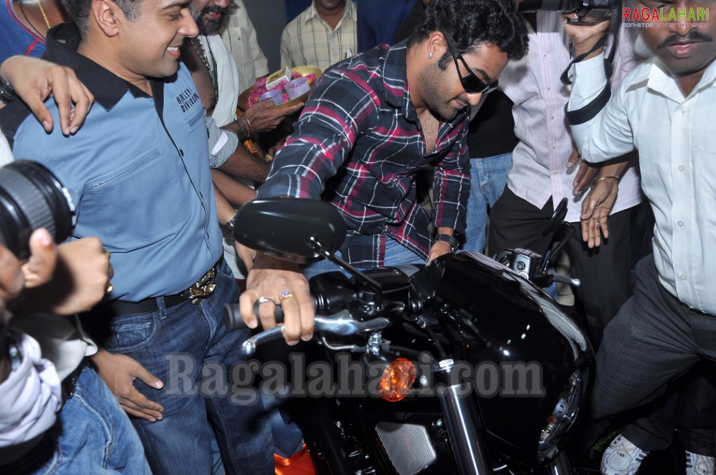 NTR @ Harley Davidson Motors Launch, Hyd