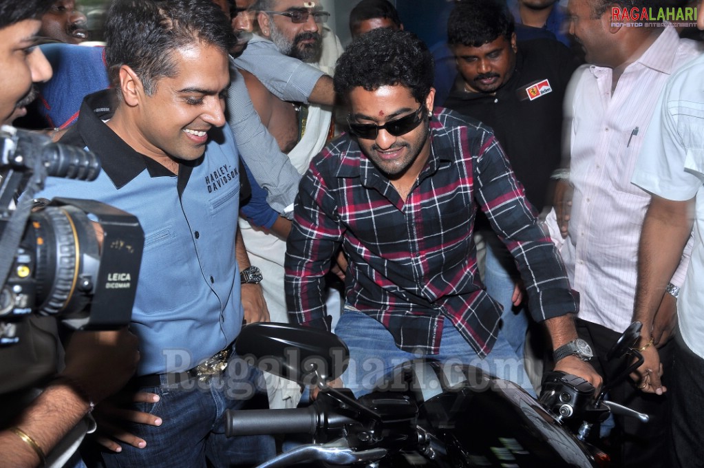 NTR @ Harley Davidson Motors Launch, Hyd