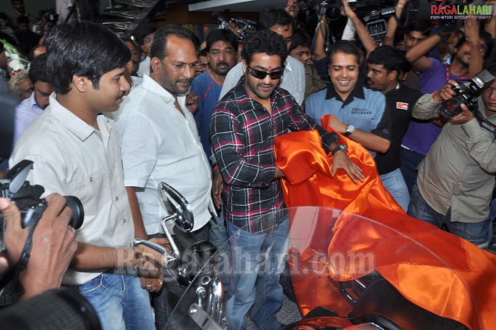 NTR @ Harley Davidson Motors Launch, Hyd