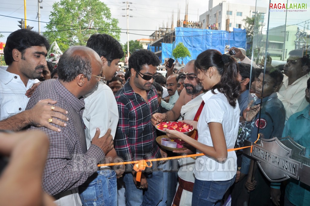 NTR @ Harley Davidson Motors Launch, Hyd