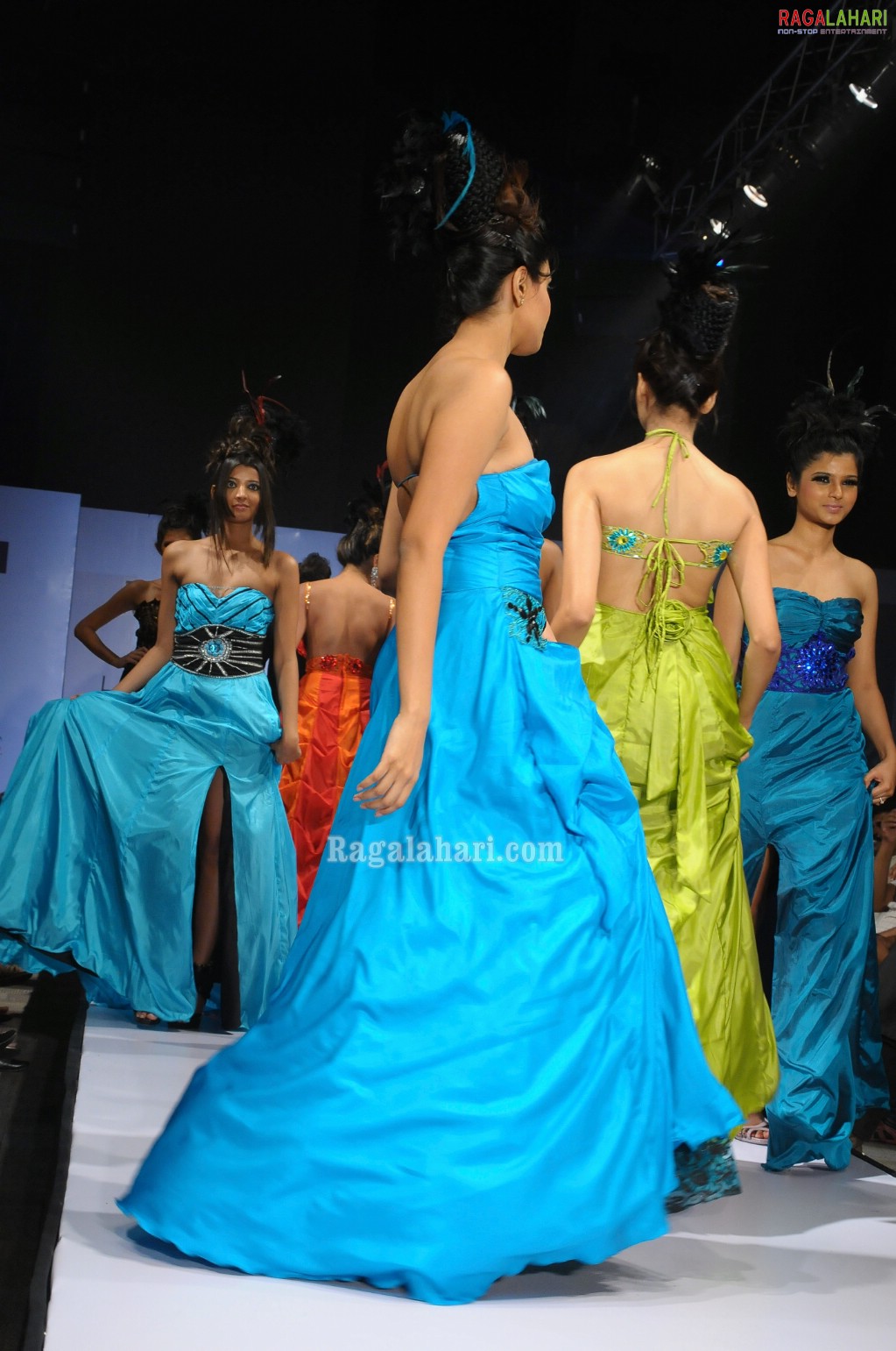 Hyderabad Fashion Week 2010 Backstage