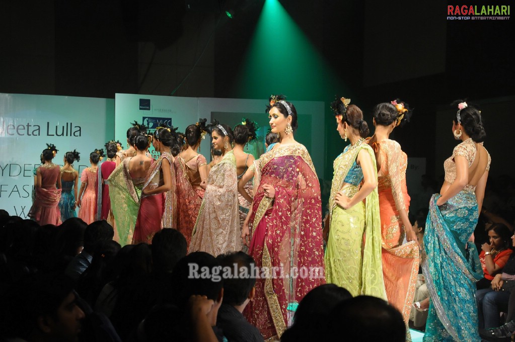 Hyderabad Fashion Week 2010 Backstage