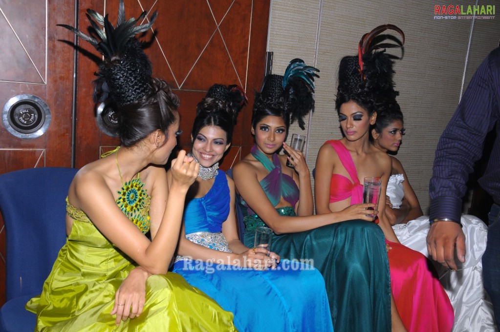 Hyderabad Fashion Week 2010 Backstage