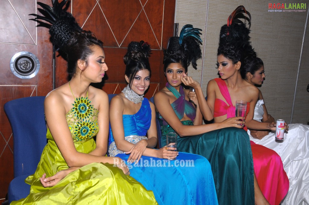 Hyderabad Fashion Week 2010 Backstage