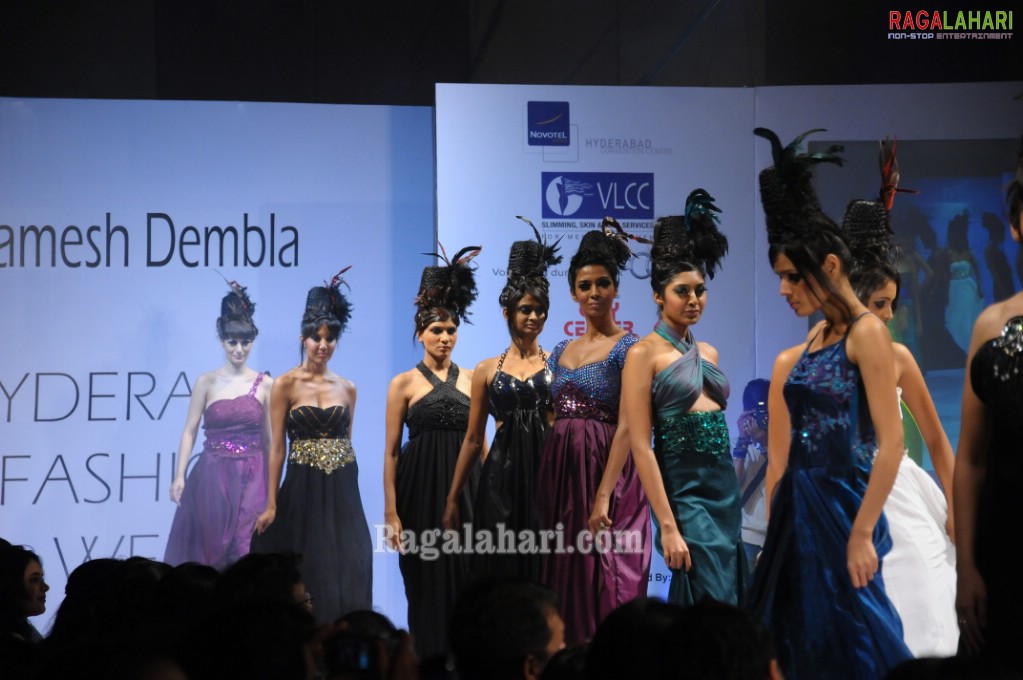 Hyderabad Fashion Week 2010 Backstage