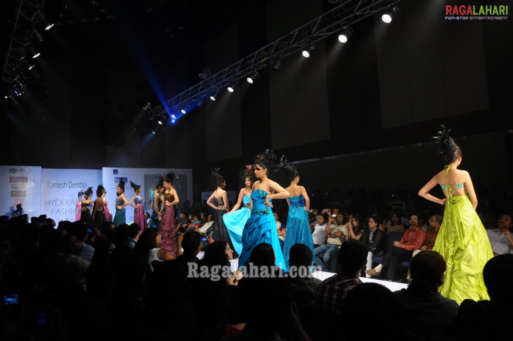 Hyderabad Fashion Week 2010 Backstage