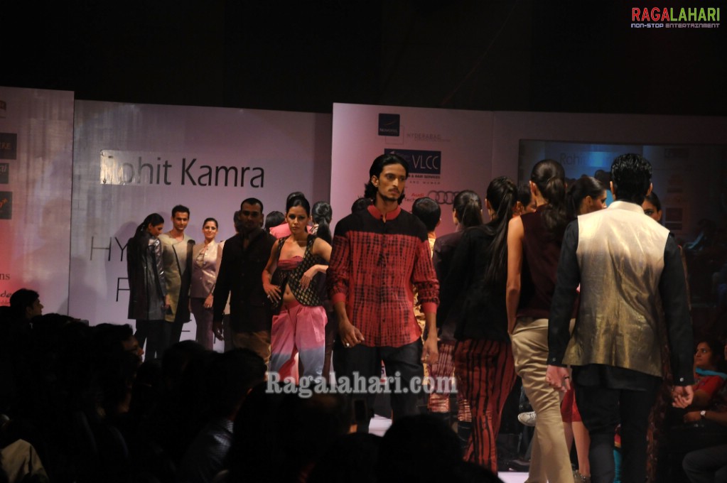 Hyderabad Fashion Week 2010 Backstage