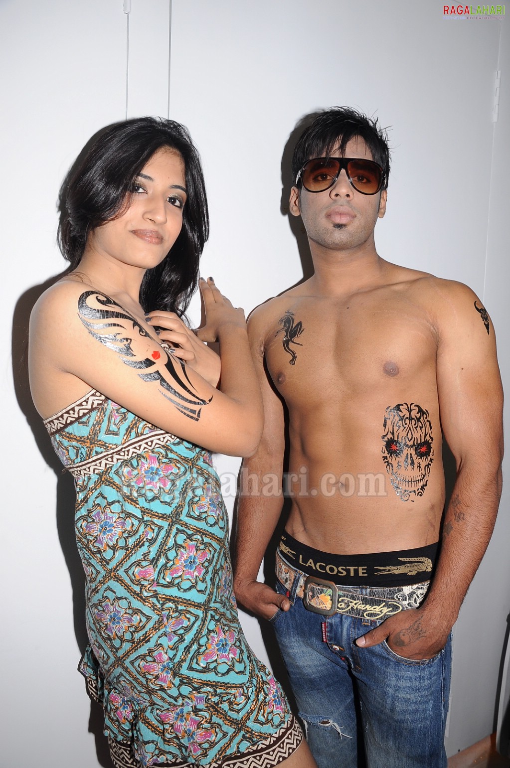 Jazz Tattoo Studio Launch, Hyd