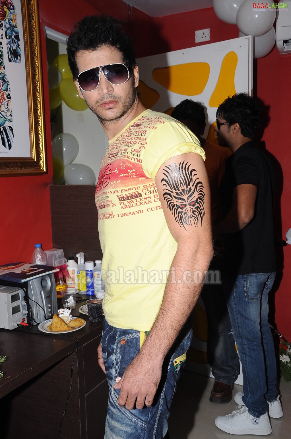 Jazz Tattoo Studio Launch, Hyd